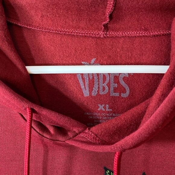 Vibes Hoodie Sweatshirt Size XL NWT - Picture 3 of 10